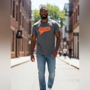 NWT Full Send Unisex Gray Short Sleeve Graphic Tee Shirt Steve Will Do It 2XL